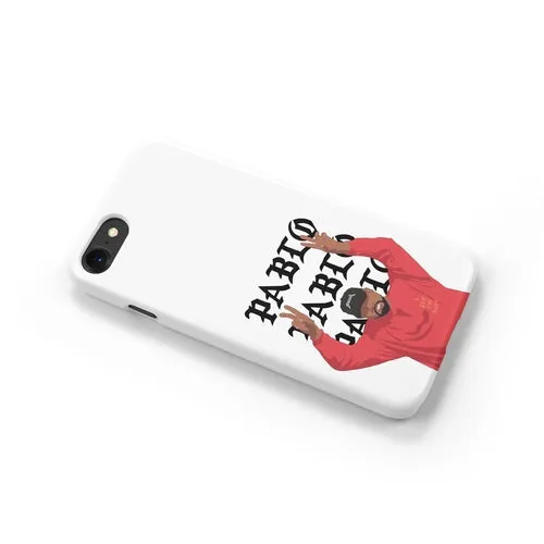 White TLOP Pablo Kanye West YEEZY iPhone Case