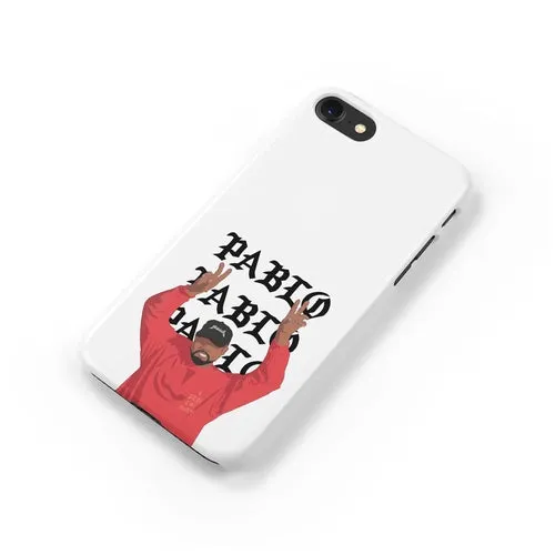 White TLOP Pablo Kanye West YEEZY iPhone Case