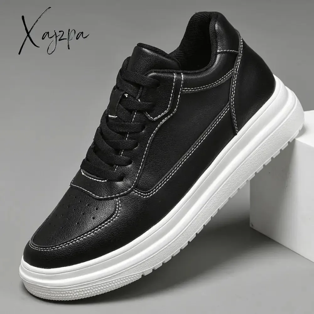 Xajzpa - Men Elevator Shoes Heightening Shoes Height Increase Shoes Insoles 6-8CM Man Sneakers Height Increasing Shoes Height Shoes