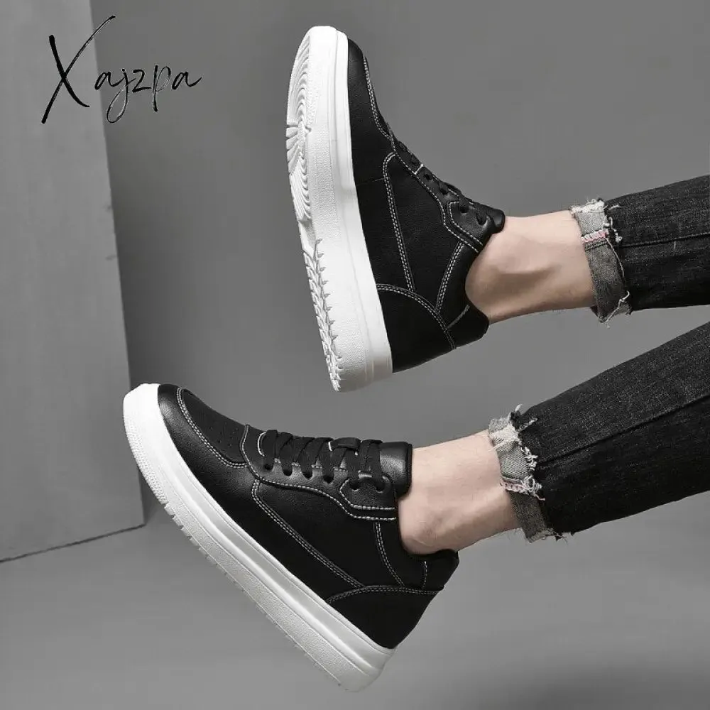 Xajzpa - Men Elevator Shoes Heightening Shoes Height Increase Shoes Insoles 6-8CM Man Sneakers Height Increasing Shoes Height Shoes